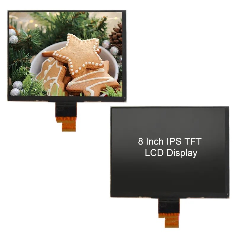1024x768 8-Zoll-TFT-LCD-Display LVDS kapazitiver Touchscreen